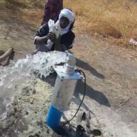 Africa Chad | 4/6 inch 1500W DC solar submersible pump with S/S impeller