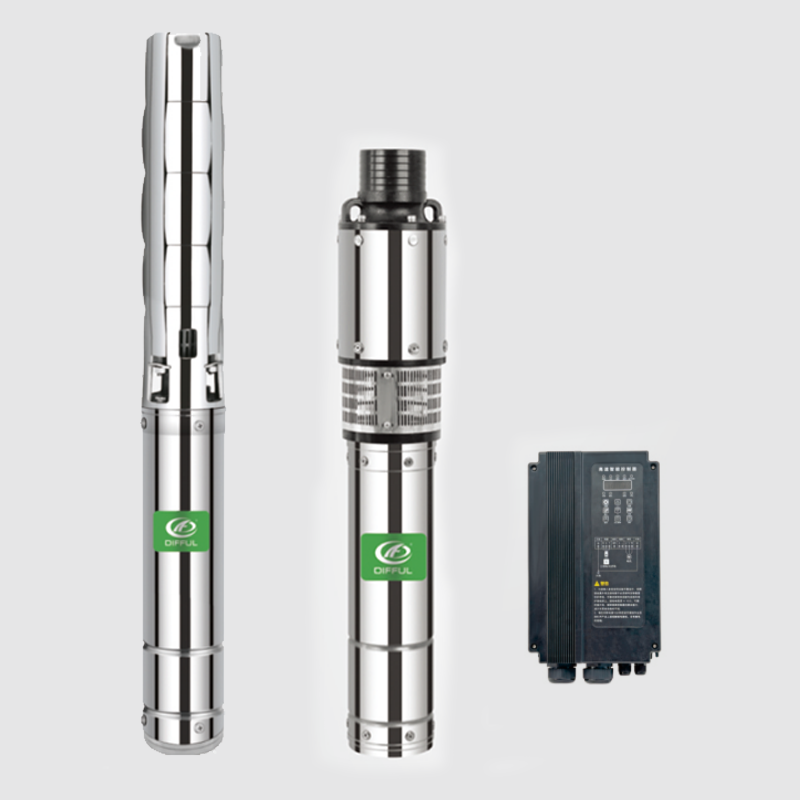 AD/DC Solar Submersible Pump:Breaking Through in Core Technology,DIFFUL Launched the 26KW-37KW Solar Submersible Pump, leading the Industry into The Generation of High Power.