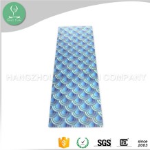 Custom printed eco friendly organic yoga mat , wholesale yoga mat material rolls