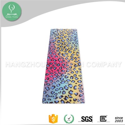 Rubber foam yoga matt PVC printed rubber yoga mat supplier