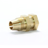 China supplier custom brass hex nut,brass threaded insert for bathroom product