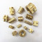 Custom Made Brass Threaded Insert,Brass Barrel Nuts For Plastic