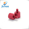 Red Anodized Thumb Screws Aluminum Screws