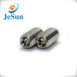 Stainless Steel Embossing Slotted Set Screws with Cone
