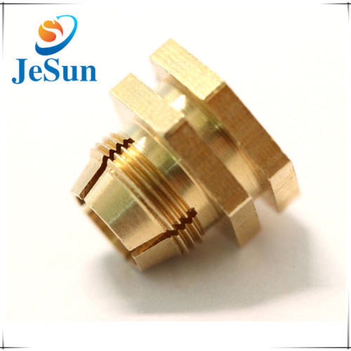Special machinery brass screws and fasteners with knurling