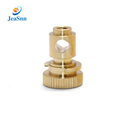 High Precision Custom Made CNC Brass Lathe Turning Machine Mechanical Parts Brass Turning Parts Factory