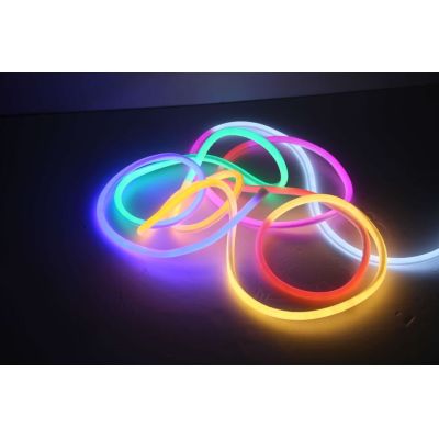 Green Lighting and Easy Installation 220V Round-Emitting Led neon flexible strip lights