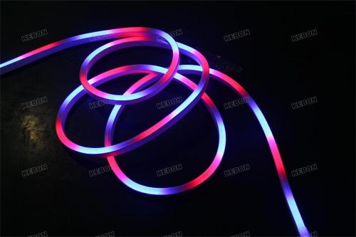 Красочный наружный IP68 водонепроницаемый светодиодный гибкий неоновый свет