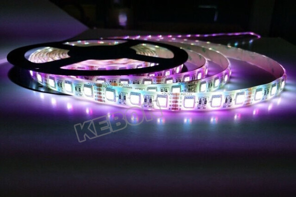 Dimmable 4 in 1 LED DC12V 24V RGBW/WW SMD5050 changing color LED Flexible Strip Light