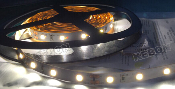 Decoración DC12V SMD2835 60leds 120 ° Beam Angle LED Tira de luz flexible