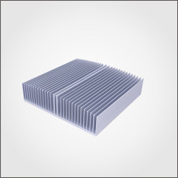 Aluminum extrusion heat sink for led