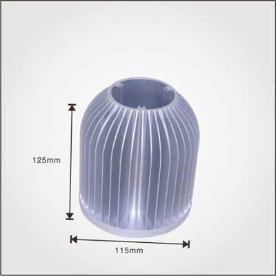 Aluminum Cold Forged LED Heat Sinks Housing Cold Forging Heatsink