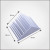 Square aluminum cold forging pin fin heatsink for led street light 50w