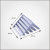 Square aluminum cold forging pin fin heatsink for led street light 50w