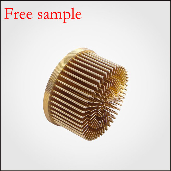 Factory Customized Aluminum Cold Forging Heatsink LED Light Heat Sink