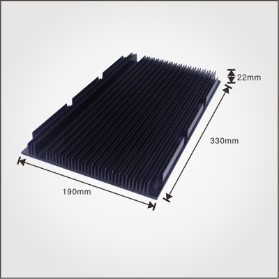 China Dongguan Factory Custom Aluminium Extruded Aluminum Heat Sink
