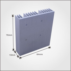Best factory price aluminum supplier extruded profile china heatsink