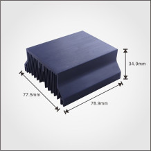 China heatsink manufacturer supply Extruded Aluminum profile heat sink