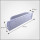 Custom Aluminum material Extruded T-Profile Aluminum Heatsinks with high quality