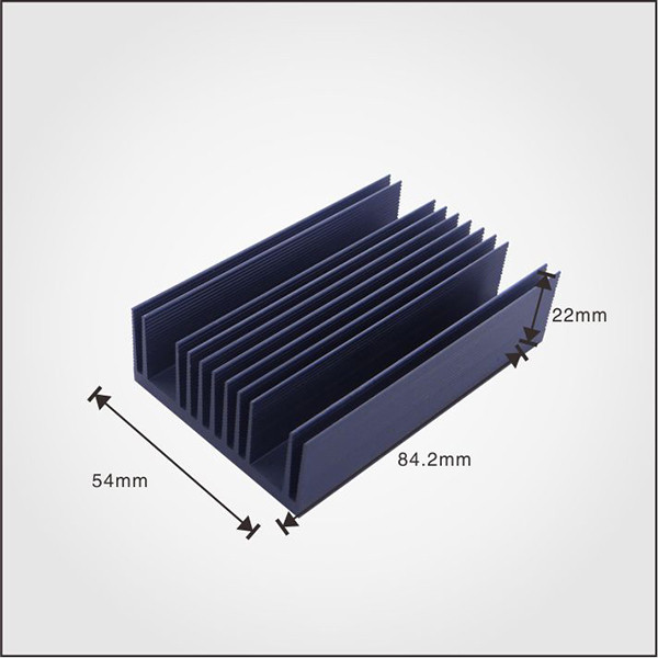 Factory manufacturing price wholesale aluminum extruded profile heatsink