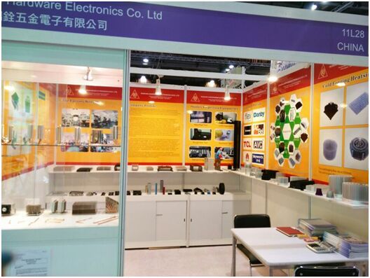 Electronic Components Exhibition at Asia World-Expo in Hongkong