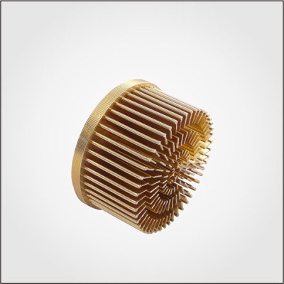 Made in China 110mm LED Pin Fin Heat Sink Cold Forging Heatsink