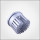 Big power cold forging pin fin led heatsink,silver anodized bead blasting