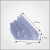 Aluminum 1070 skived fin cold forging heat sink for led light