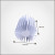 Al6063 extruded aluminum extrusion profile sunflower led heat sink