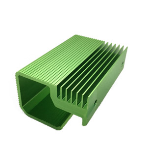 OEM Factory Priced LED Light Heat Sink High Precision Customized Black Black/Copper Anodized Surface Cold Heatsink Cutting