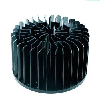 Custom Aluminum Round LED Cold Forging Pin Fin Heat Sink