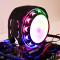 Custom Copper Aluminum 4 Heatpipe 2 Fans RGB CPU Cooler for Intel AMD