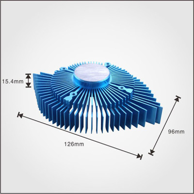 Factory Wholesale Custom CNC Aluminum Extruded Profile VGA Heatsink