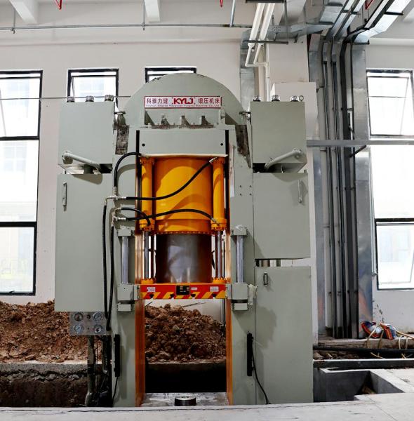 New cold forging machine being installed