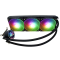 Ruiquan Most Popular DDR4 Computer Towers 360mm Liquid Cooler RGB Custom Aluminum CPU Water Cooling LED Heatsink Air Type