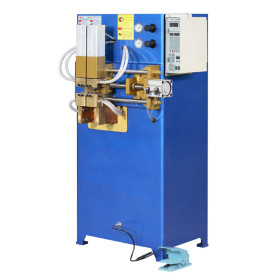 A/C- refrigerator aluminum tube and copper tube connector butting welding machine