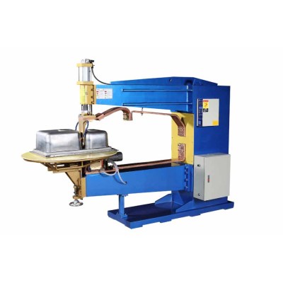 Rolling seam welding machine for sink production
