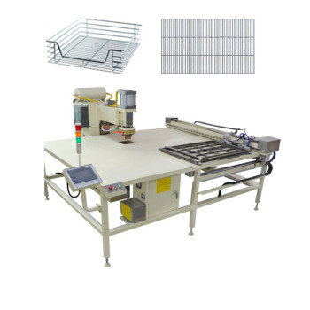 CE standard kitchen Wire Shelves- wire basket table type welding machine
