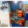 Horizontal air-hydraulic pressure seam welding machine for automboile and motorcycle fuel tank