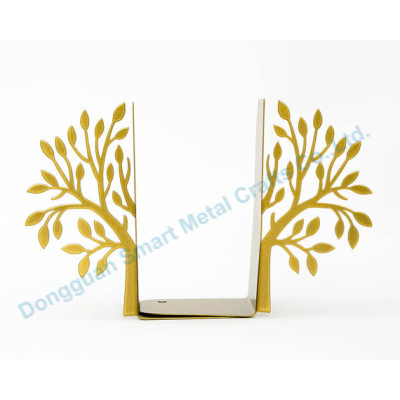 Laser cut TREE shaped metal bookends