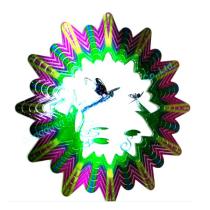 3D dragonfly wind spinner Stainless steel wind spinner