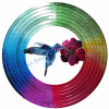 Hummingbird metal wind spinner Multi color sun catcher