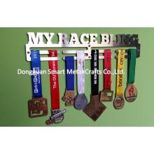 New stainless steel medal display hanger design for customers to choose