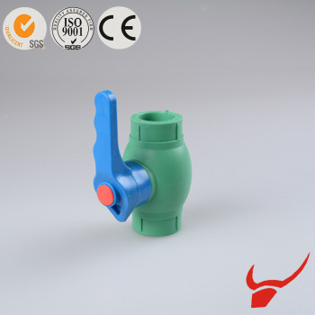 PPR pipe fittings /China supplier high quality PPR raw material / plastic PPR ball valve