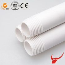 UPVC BS4363 thread plastic pipe for hot water