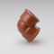 HOT sale in 2016 piping system PPH plastic pipe fittings red female thread elbow for water supply