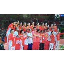 Chinese women's volleyball final 3-1 Serbia won another Olympic champion in 12 years