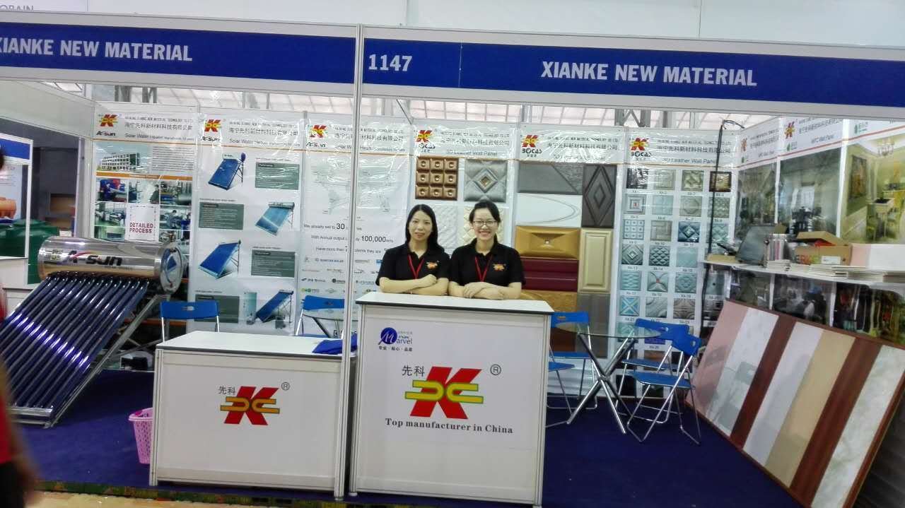 Haining Xianke participating in the 2016 Vietnam Exhibition