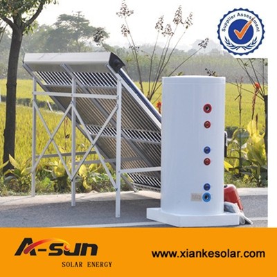 A-SUN Solar Keymark Split and Pressure Solar Water Heater