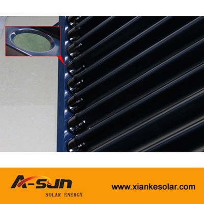 A-SUN 20/24/30 Tubes Pressure Solar Water Heater With Double-tank